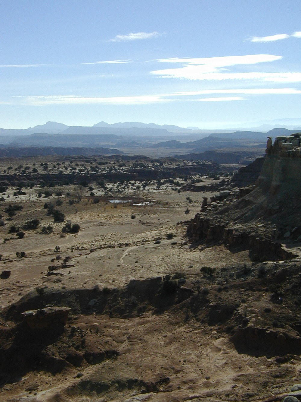 Unknown desert scene